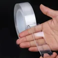 thumbnail image 4 of 1-10M Nano Double Sided Adhesive Tape Heavy Duty Clear Waterproof Traceless Extra Strong Glue Removable Seal Gap Strip 1/2/3/5cm, 4 of 6