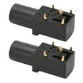 thumbnail image 3 of Banana 2pcs PCB Panneau Socket 4mm Type Soudé Conductivité Électrique Banane Socket pour Multimètres Tension Testing, 3 of 8