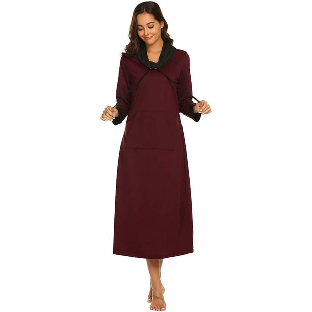 Ankle length nightdress best sale