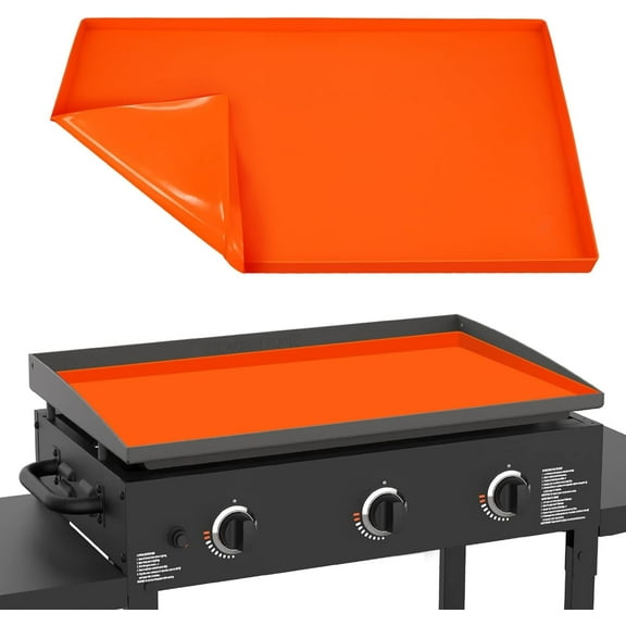 28 Inch Silicone Griddle Mat for Blackstone Griddle, Heavy Duty Food Grade Silicone Mat, Protect Griddle from Rodents, Insects, Debris, and Rust, All Season Cooking Protective Cover