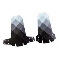 2 Pack Bicycle Mudguard Bike Fenders Splash Guards Lightweight PP Material for Mountain Bikes Cycling Riding