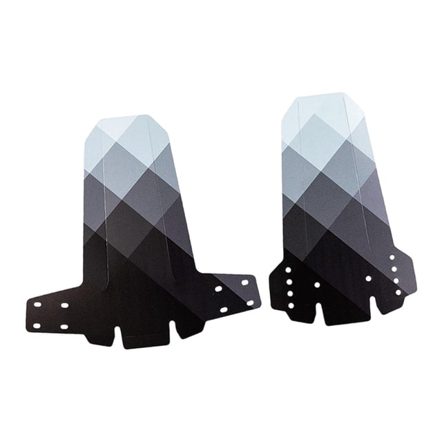 jinwen Bicycle Mudguard Front and Rear Forks for Rain Protection for Cycling Riding Grey White