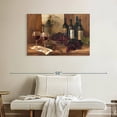 thumbnail image 2 of Elephant Stock Vintage Red Wine Wall Art - Horizontal Canvas Wall Art - Dining Room Wall Decor - Food And Drink Canvas - Brown And Red Decor By Albena Hristova - 39" x 26", 2 of 8