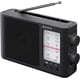 thumbnail image 1 of Radio Sony ICF-506 portátil con sintonización analógica FM/AM, negra, 1 of 1