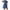 Dark Blue, variant on Women's Short Sleeve Button Down Denim Dress Summer Flowy Tiered Babydoll Jean Shirt Dresses
