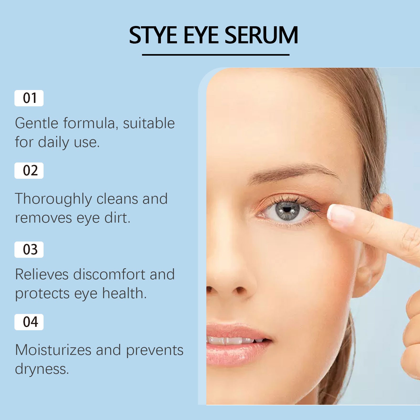 Deep Cleansing Caring For Eye Health Choose Our Eye Wash For Instant Of Eye Fatigue And Of Bright Eyes [30ML]