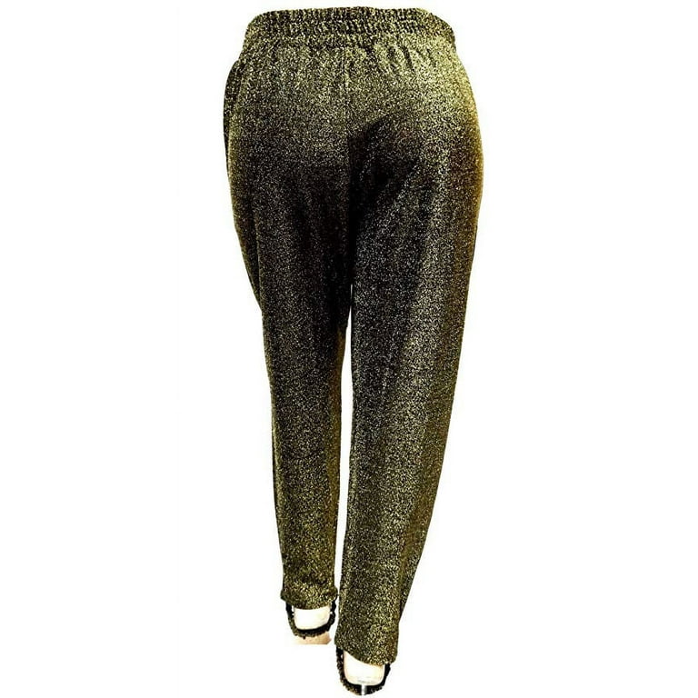 VC 3B0015 Verona Women s Plus Size Gold Foot Strap Leggings