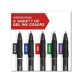 thumbnail image 6 of S-Gel Retractable Gel Pen Medium 0.7 mm, Black Ink, Black Barrel, 36/Pack, 6 of 8