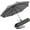 Dark Grey, variant on Knirps A.050 Navy Manual Open Close Travel Rain Umbrella for Adults – Ultra Lightweight, Compact Windproof 38.5" Water Resistant Canopy, Steel Aluminum Frame, Travel Case Included