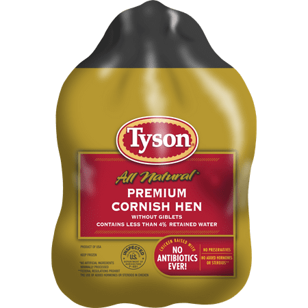 UPC 023700000057 product image for Tyson® Frozen Premium Whole Cornish Hen, 52 oz. | upcitemdb.com