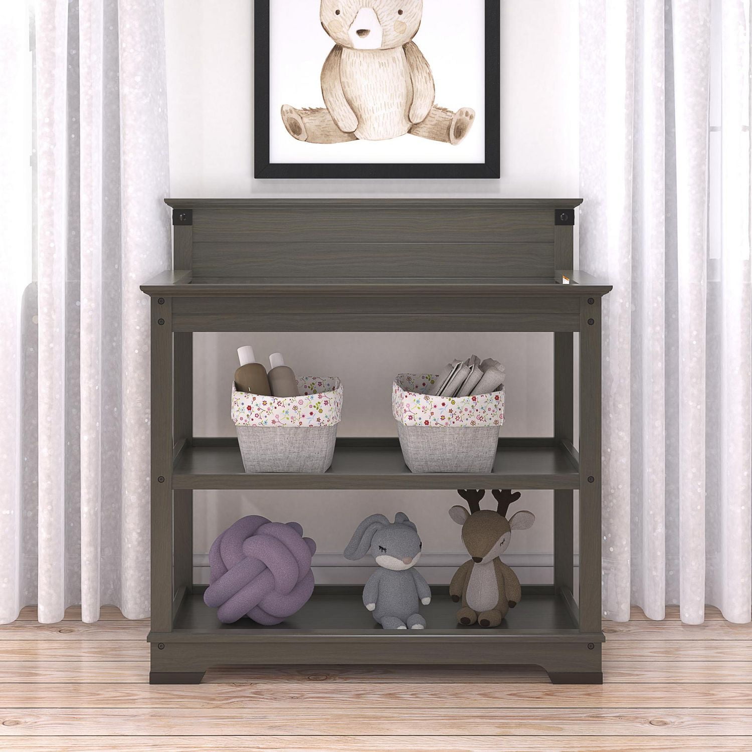 Table à langer Redmond de Child Craft, Gris élégant