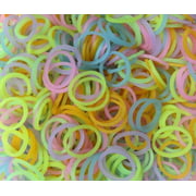 Refill Loom Bands Hi Quality Silicone - gLOW In The DARK