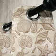 thumbnail image 3 of Ambesonne Beige Grommet Curtain, Exotic Marine Animals, 50" x 120", Beige, 3 of 6