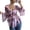 Pink, variant on Tmtolofot Chiffon Tops for Women Front Bow Tie Tunic Tops Ruffle Hem Long Sleeve Shirts V Neck Floral Print Peplum Blouses Fashion Trendy Sexy Outfits 2026 Vacation Elegant Tee Top|Pink|S