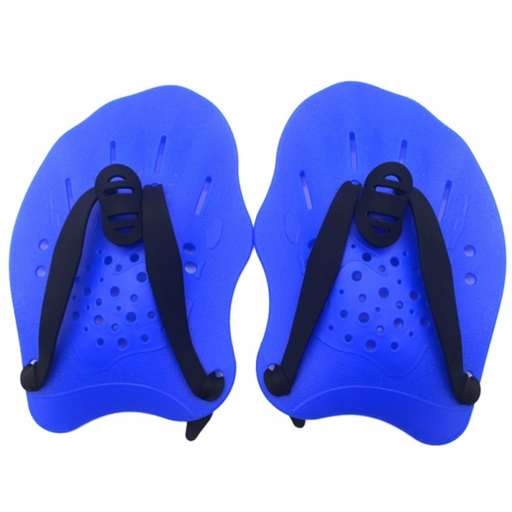 Good Swimmer Aquatic Fitness Accessories Pool Exercise Equipment for Women Men Adults Children Swim Hand Paddles for Lap Swimming Swim Paddles Training Aid Gear with Adjustable Straps 