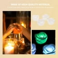 thumbnail image 2 of 4 Pcs Table Decor Lights LED Electronic Rose Lanterns White Plastic Romantic Decoration Sets, 2 of 8