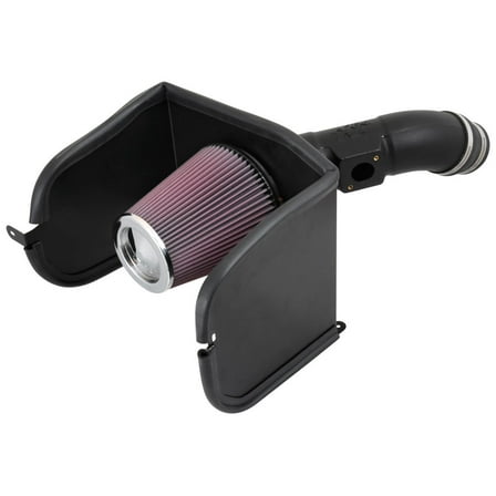 K&N Cold Air Intake Kit: High Performance, Guaranteed to Increase Horsepower: 2016-2017 TOYOTA (Land Cruiser) 63-9040