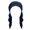 Navy, variant on Under $5 Headwear for Women Solid Color Milk Silk Pre Tied Head Wrap Bohemian Hair Cover Hat Soft Ruffle Long Tail Cancer Head Cap Breathable, Red