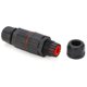 thumbnail image 5 of Conector de cable IP68 impermeable PA66 cable ignífugo a cable accesorios de lámpara CDF-200/3 (tipo tornillo de 3 pines), 5 of 10