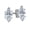White Gold, variant on 1 to 5 Carat IGI Certified LAB GROWN Marquise Cut Diamond Earrings 4 Prong Push Back Ultra Premium Collection (E-F Color, SI1-SI2 Clarity) 14K White Gold 1 Carat