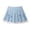 A01_Blue, variant on Girls' School Uniform Pull-on Scooter Skirt with Undershorts, Poplin Style with Button Pockets Skirts for Girls Uniform 2026 Back to School(A01_Black,12-13Years)