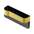 thumbnail image 4 of Organizador universal para huecos de asientos de coche, con ranura para tarjetas y portavasos. Lado del conductor amarillo, 4 of 9