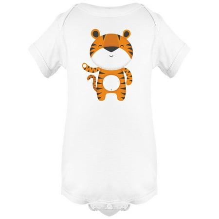 

Tiger Waving Hello Cartoon Bodysuit Infant -Image by Shutterstock 6 Months