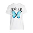 thumbnail image 5 of Humor Men's & Big Men's Fearless Butterfly Graphic T-Shirt, 5 of 5