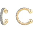 thumbnail image 2 of S925 Silver Round Nail Inlaid Diamond Ear Clip------Product code 61118, 2 of 3