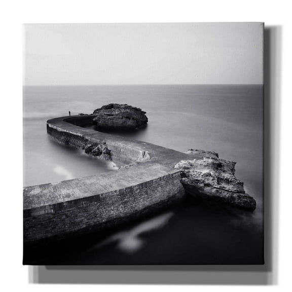 Epic Graffiti 'The Fisherman' by Nina Papiorek, Canvas Wall Art, 12"x12"