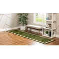 thumbnail image 3 of Rugs.com Angelica Collection Rug – 10 Ft Runner Green Medium Rug Perfect For Hallways, Entryways, 3 of 9