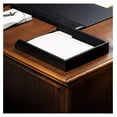 thumbnail image 3 of Black Leather Front-Load Letter Tray, Under 5 Gallons, 3 of 8