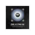 thumbnail image 4 of Thermaltake Pure A12 120mm White LED PWM Controlled Hydraulic Bearing High Airflow High Performance Case/Radiator Fan, CL-F109-PL12WT-B, 4 of 5
