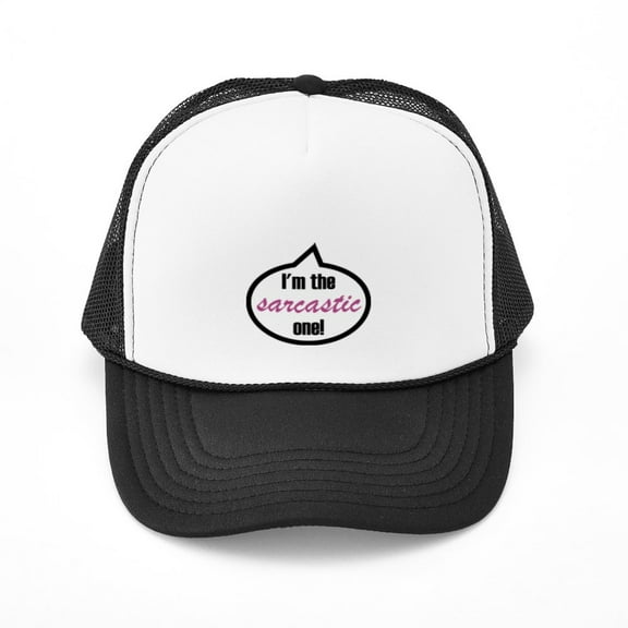 CafePress - I'm The Sarcastic One! - Adjustable Unisex Printed Trucker Hat with Mesh Back