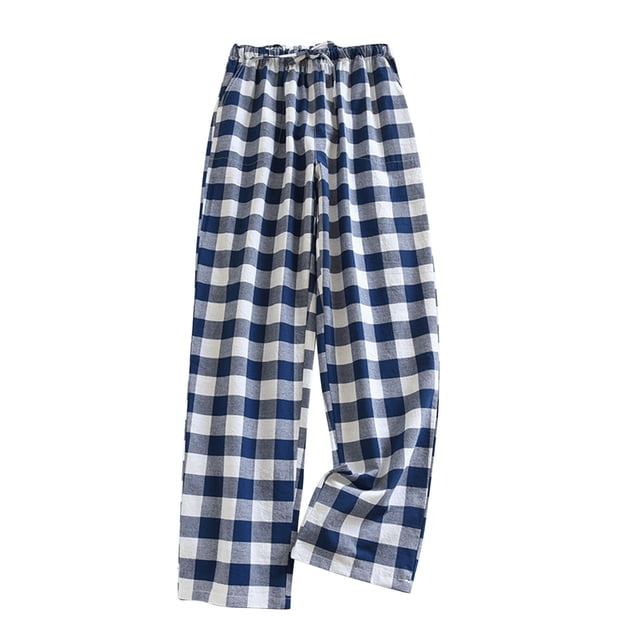 cfhntfmh Pajama Pants for Women Plaid Stretch Comfy Lounge Pants Drawstring High Rise Sleep Bottoms with Pockets