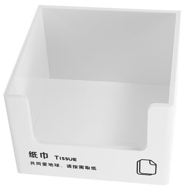 Napkin Holder Cocktail Dispenser Papertowel Case of Towels for Table Clear Tissue Storage Box Commercial