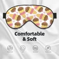 thumbnail image 5 of Uemuo Cute Ice Cream Pattern Sleep Eye Mask - Light Blocking Sleep Mask Blocking Out Light Perfectly, Soft and Comfortable Night Eye Mask, Eye Blinder, 5 of 7
