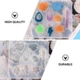 thumbnail image 3 of 2Pcs Silicone Earring Pendant Mold DIY Crystal Epoxy Jewelry Mold Eardrop Molds, 3 of 6