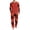 Saffron, variant on Halloween Pajama Mens Pajama Sets Warm Color Ghost Pumpkin Print Pjs Sets 2 Piece Loungewear Sleepwear