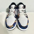thumbnail image 3 of Ni - ke Air Jordan 1 Low SE “Nothing But Net” Men’s Size 11 White Lifestyle Sneakers, 3 of 5