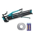 thumbnail image 1 of KFFKFF Hand-Operated Tile Slicer, 32 inch, Suitable for Porcelain and Ceramic Tiles, Equipped with Tungsten Carbide Cutting Disc, Infrared Alignment, Slip-Resistant Legs, 1 of 9