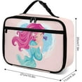 Lovely Mermaid Girls Reusable Lunch Box Insulated Lunch Bag Cooler Bag