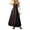 Black, variant on Renaissance Costume Women Halloween Medieval Pirate Full Skirt Dress 2 Pics Set, Pockets, Square Neck, Adjustable Lacing, for Ren Faire, Witch Outfit, Pirate Theme Parties, Hobbit Events