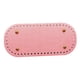thumbnail image 2 of 8 Colores de material cuero para Tejer Bolsa de Ganchillo Almohadillas Moldeadoras Inferiores para Uñas Bolsas de Tejido Insertar Base de Cojín con 5 , Rosa Rosado Yinane fondos de bolsos para crochet, 2 of 5