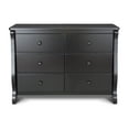 thumbnail image 3 of Delta Children 6-Drawer Dresser, Black, 3 of 5