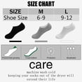 thumbnail image 6 of Skibeaut No Show Socks for Men 12 Pairs Low Cut Short Invisible Socks Cotton Liner Casual Men Socks 6-12, 6 of 6