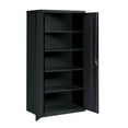 thumbnail image 6 of Hirsh Welded Steel Storage Cabinet with 2 Adjustable Shelves, 24"D x 36"W x 72"H, Black, 6 of 11