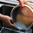 thumbnail image 4 of Cqxid Drain Rack Under $5 Pot Strainer Pot Strainer Strainer Spaghetti Strainer With Handle Pot Strainer With Recessed Handle For Different Size Pots, 4 of 8