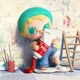 thumbnail image 4 of POP MART Baby Molly My Huggable Discovery Series Blind Box Guess Bag Original Toys Doll Cute Action Anime Figure Ornaments Gift, 4 of 5