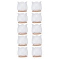 thumbnail image 3 of 10PCS Chair Leg Floor Protector Office Table Leg Cover Anti Slip Rubber Felt Furniture Leg CoverS, 3 of 14